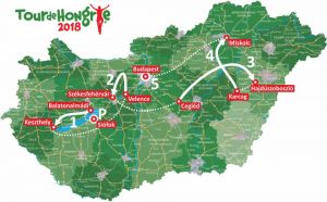 Tour de Hongrie: hat nap alatt 800 kilométer lesz a táv